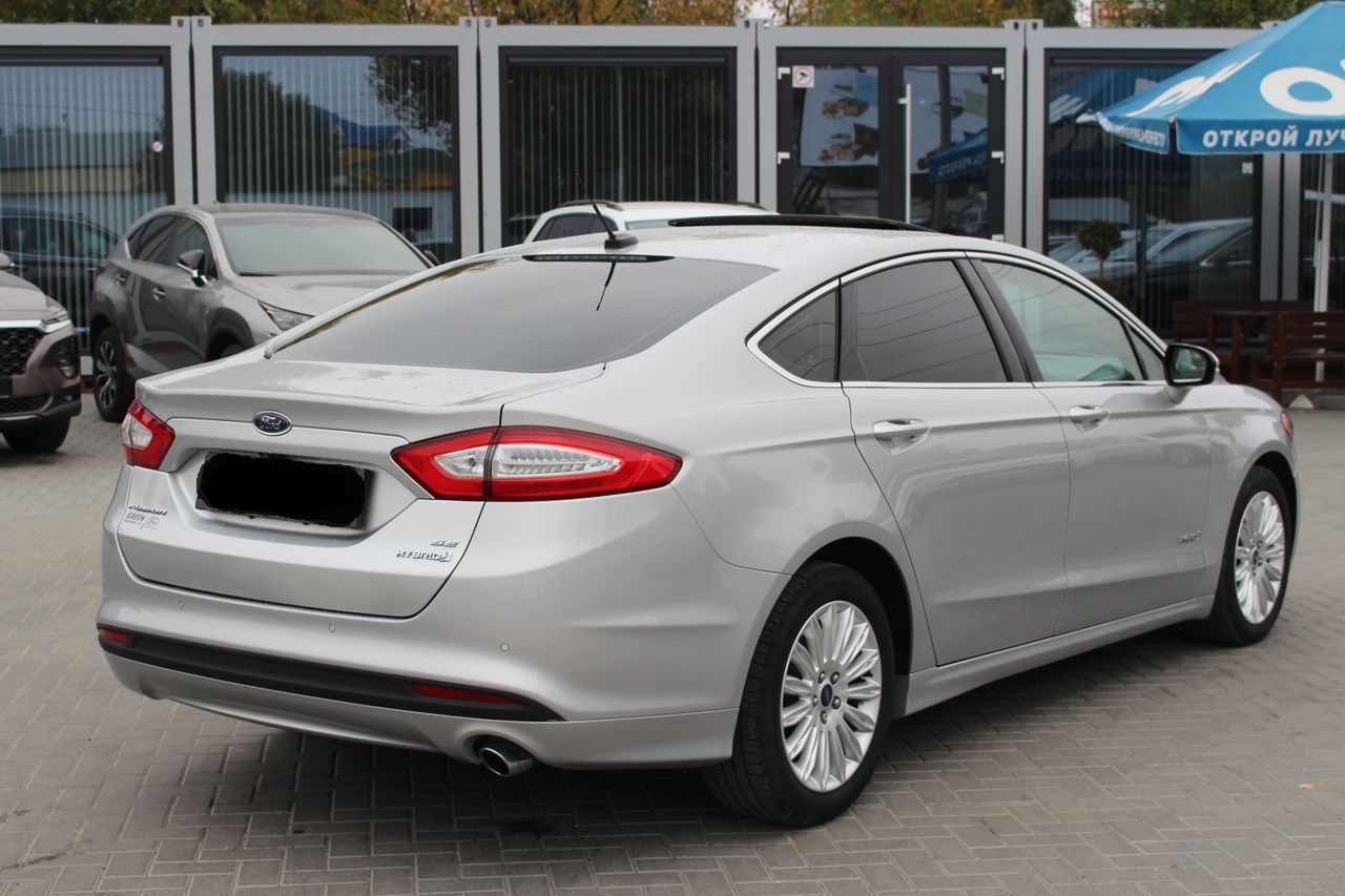 Ford Fusion Silver - Car for Rent Chisinau, Moldova2