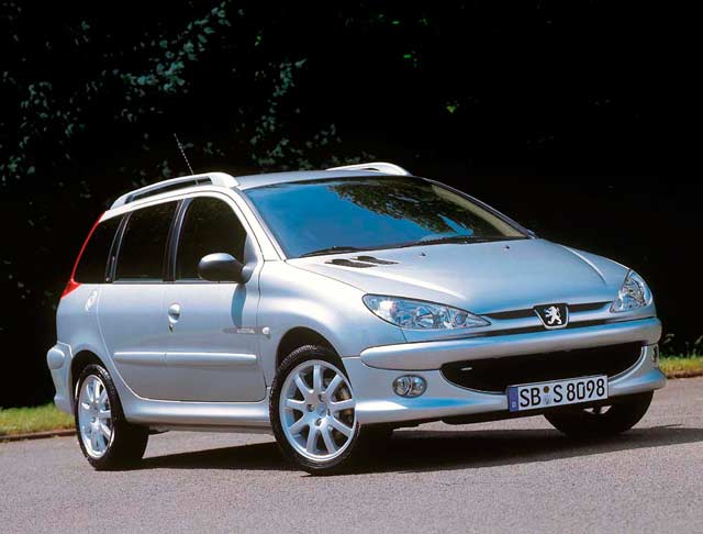 4 rent Car Chisinau, Moldova - Peugeot 206 sw1