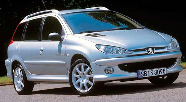 4 rent Car Chisinau, Moldova - Peugeot 206 sw